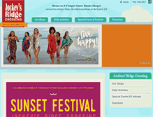 Tablet Screenshot of jockeysridgecrossing.com